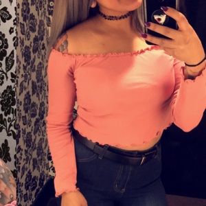 Forever 21 Tops - Pink crop top Forever 21 Tops - Pink crop top